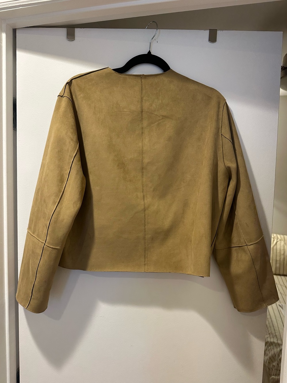 Tan Suede Jacket - Picture 2 of 3